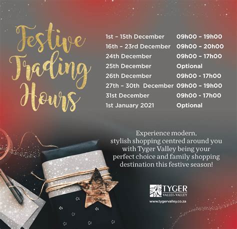 tygervalley trading hours today.